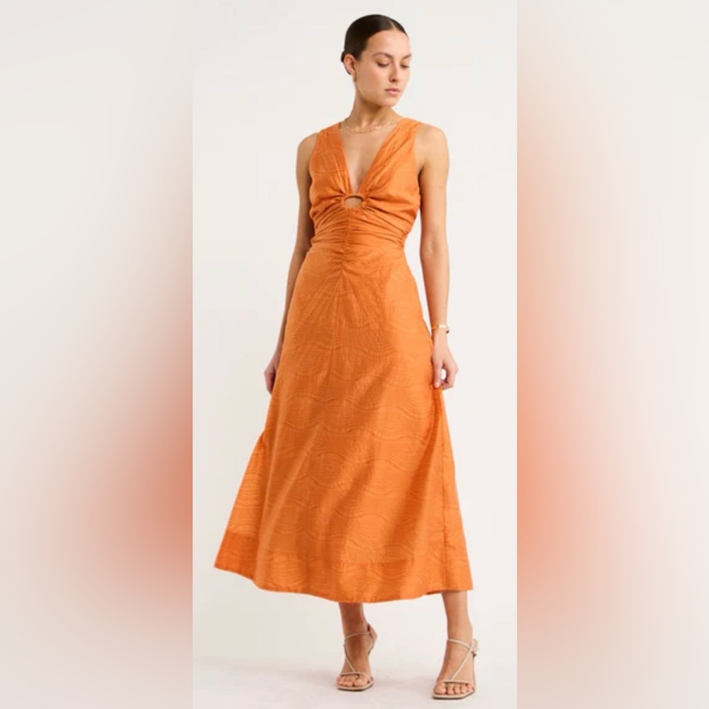 256.  Mon Renn Reign Midi Dress